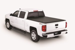 Ford F-350 Super Duty Tonneau Cover - Tonno Pro - Lo-Roll - Black - `17-`22